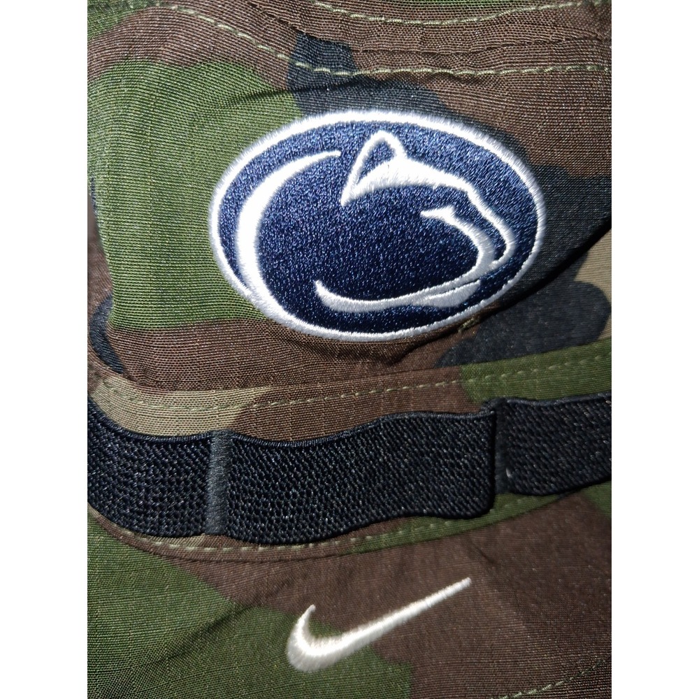 Nike Penn State Nittany Lions Military Appreciation Camo Boonie Bucket Hat M NWT - Picture 3 of 5